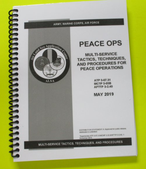 ATP 3-07.31 Peace Operations - 2019 - Mini size - Click Image to Close